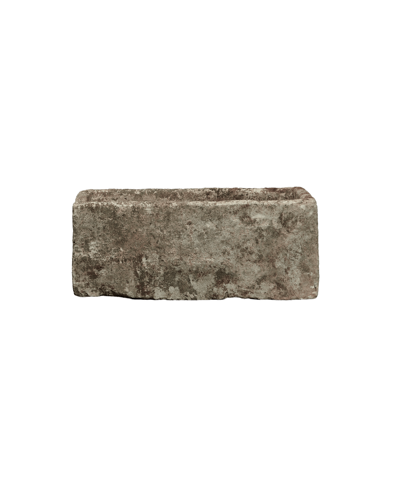 Vintage Limestone Trough - Rectangle from Indonesia - Planters, Fountains, & Water Features