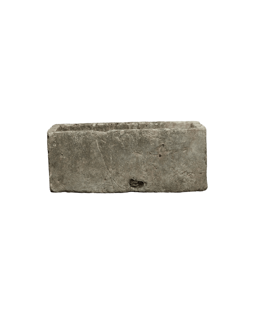 Vintage Limestone Trough - Rectangle from Indonesia made of Stone