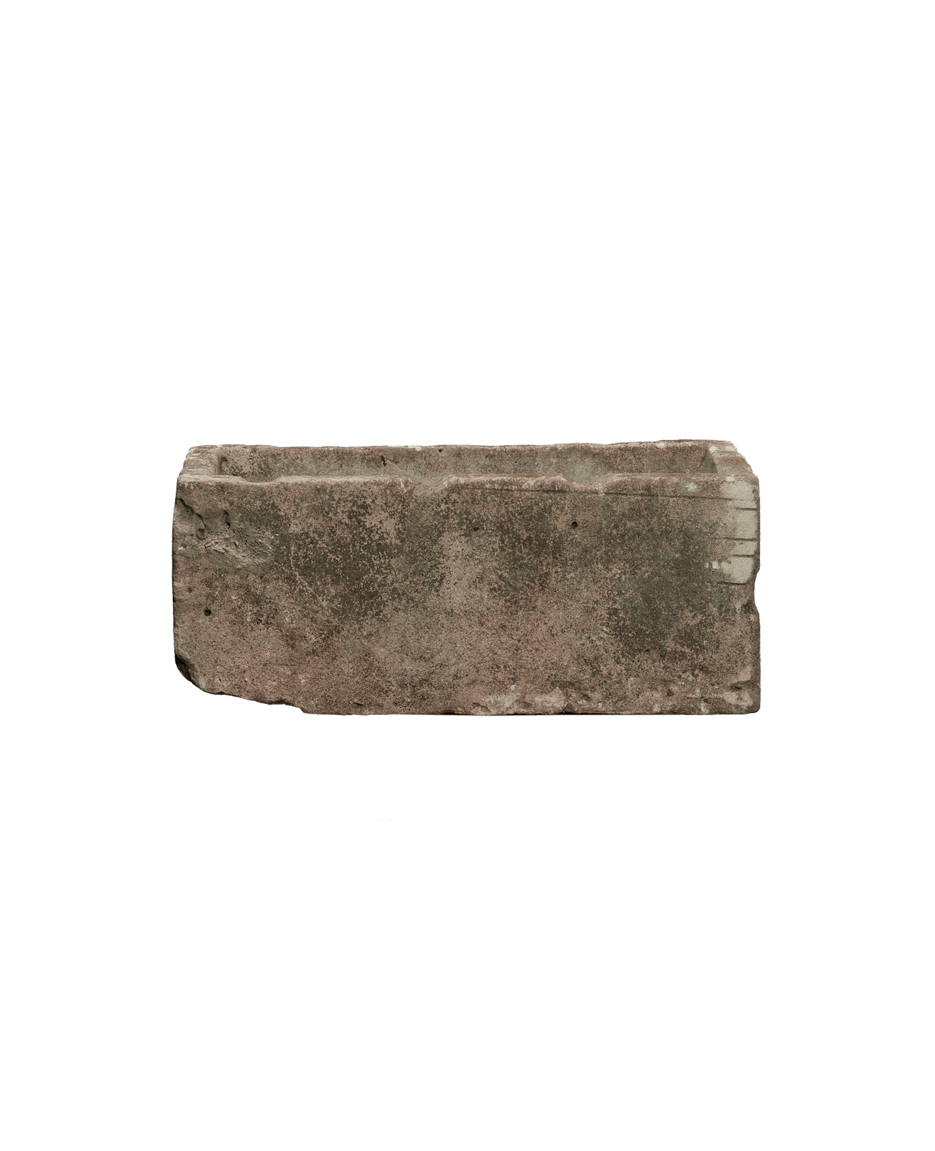 Vintage Limestone Trough - Rectangle from Indonesia - Planters, Fountains, & Water Features