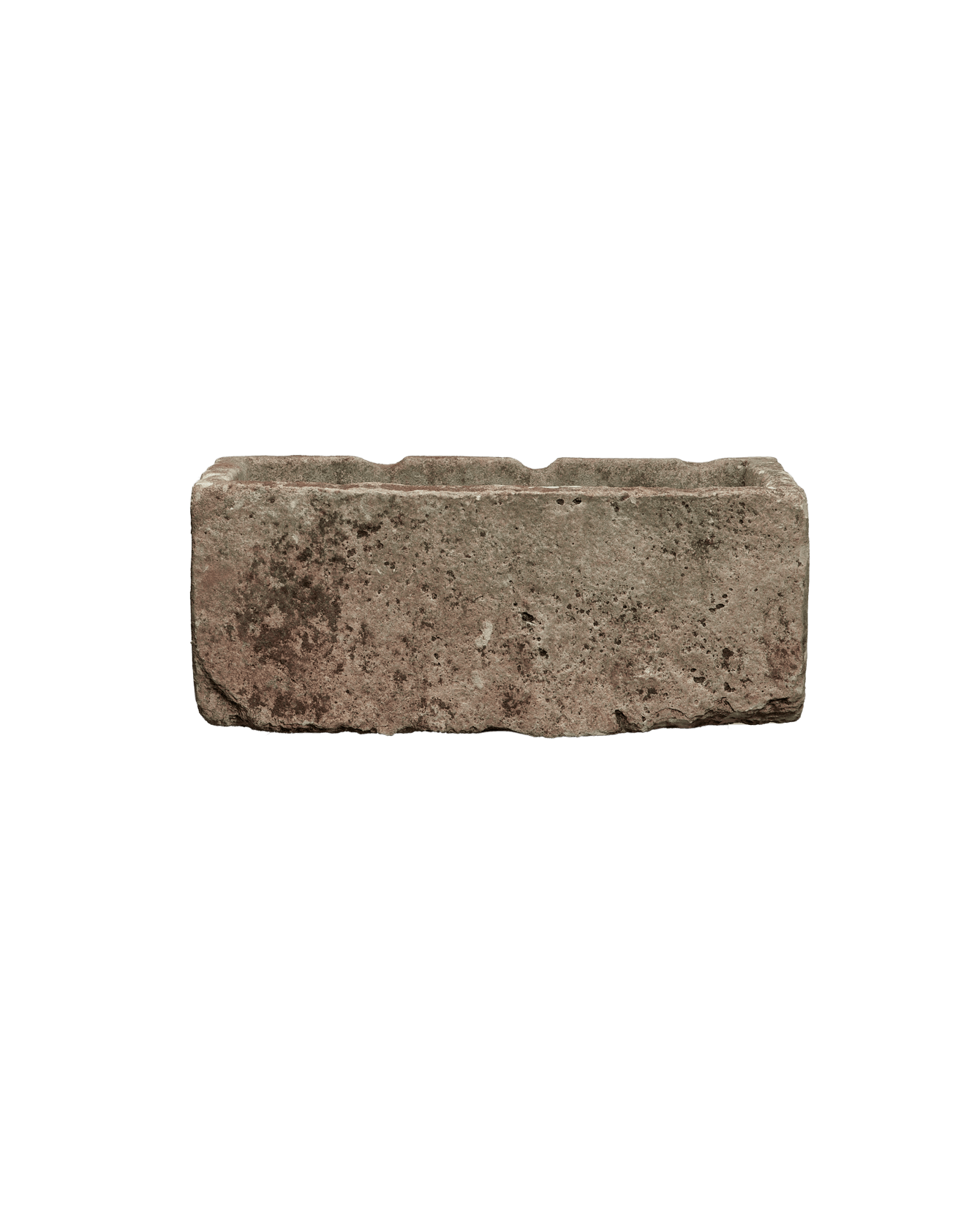 Vintage Limestone Trough - Rectangle from Indonesia - Planters, Fountains, & Water Features