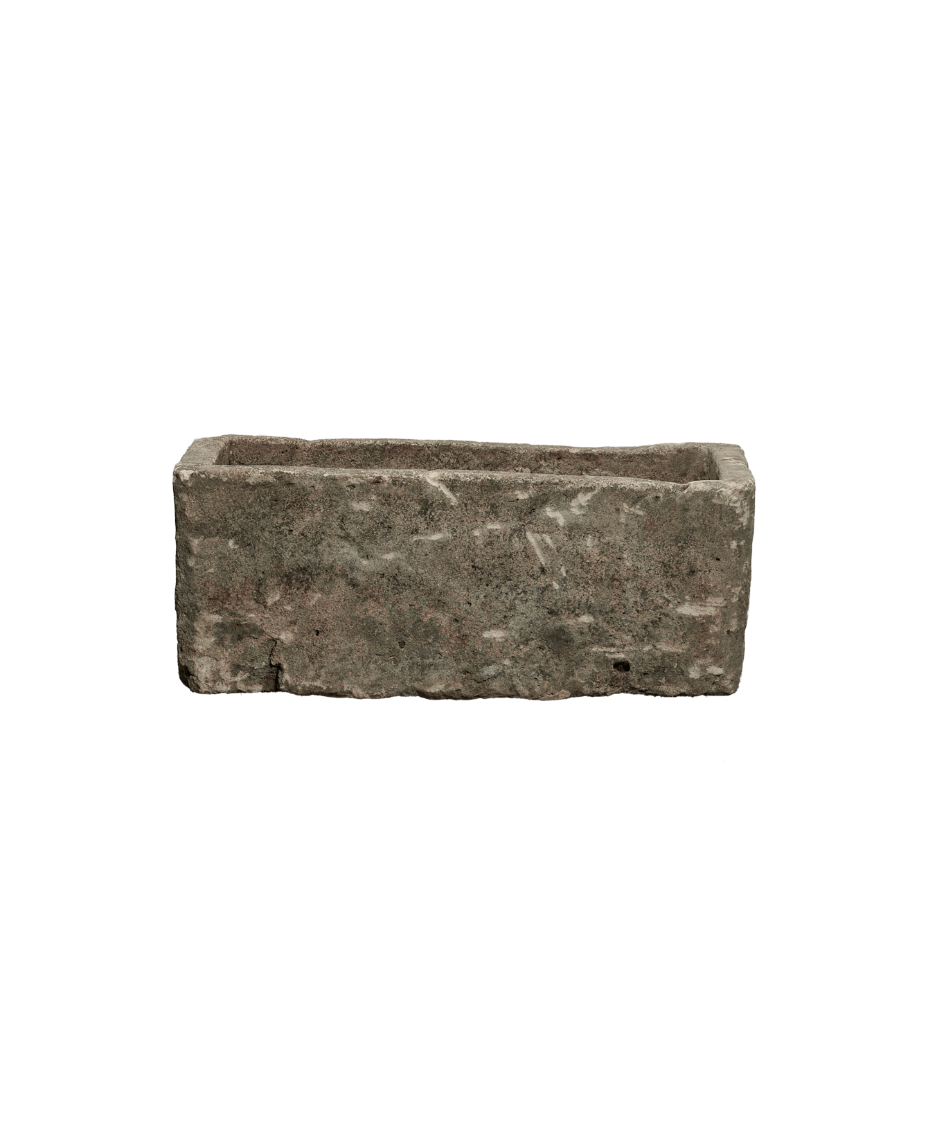 Vintage Limestone Trough - Rectangle from Indonesia - Planters, Fountains, & Water Features