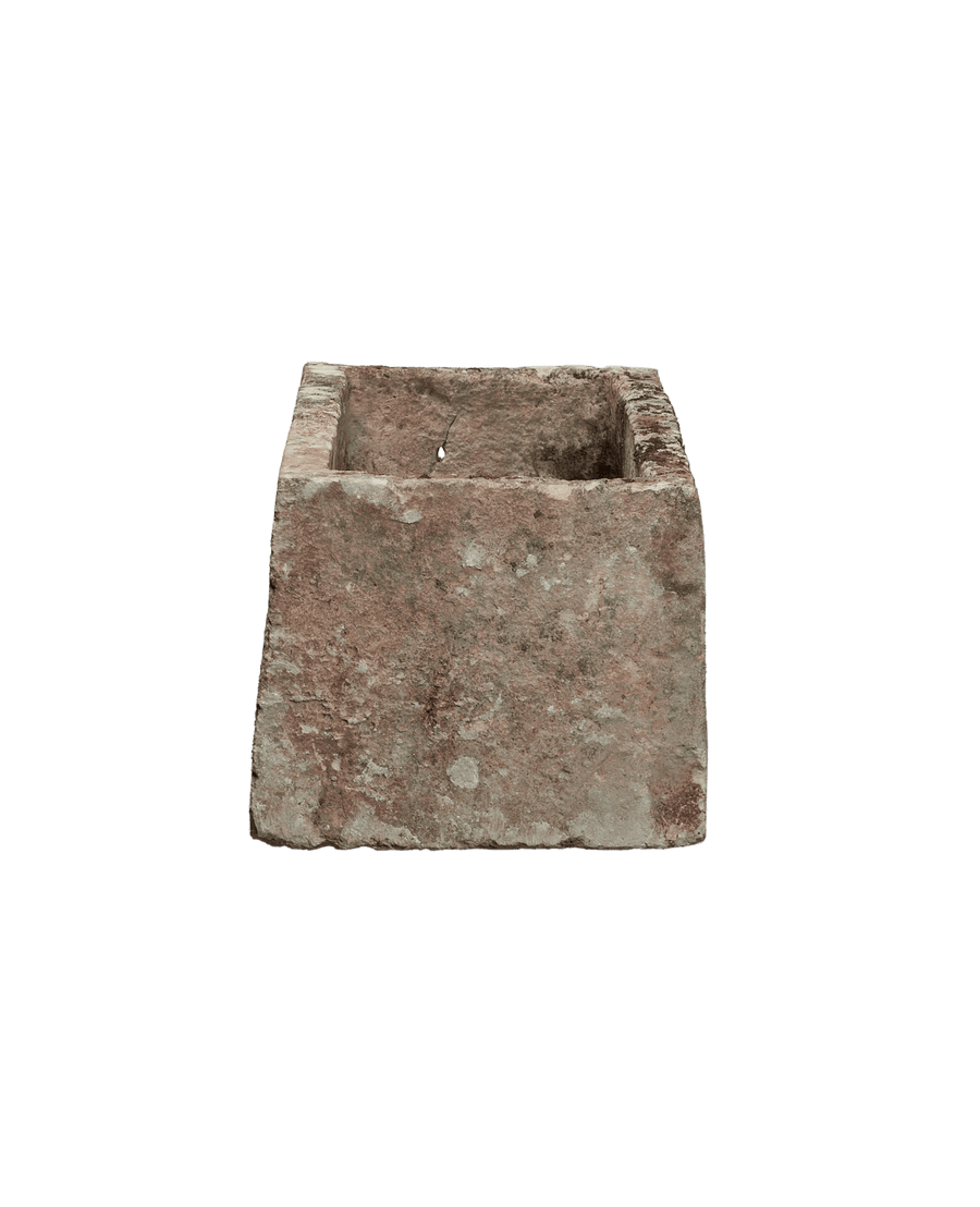 Vintage Limestone Trough - Rectangle from Indonesia - Planters, Fountains, & Water Features