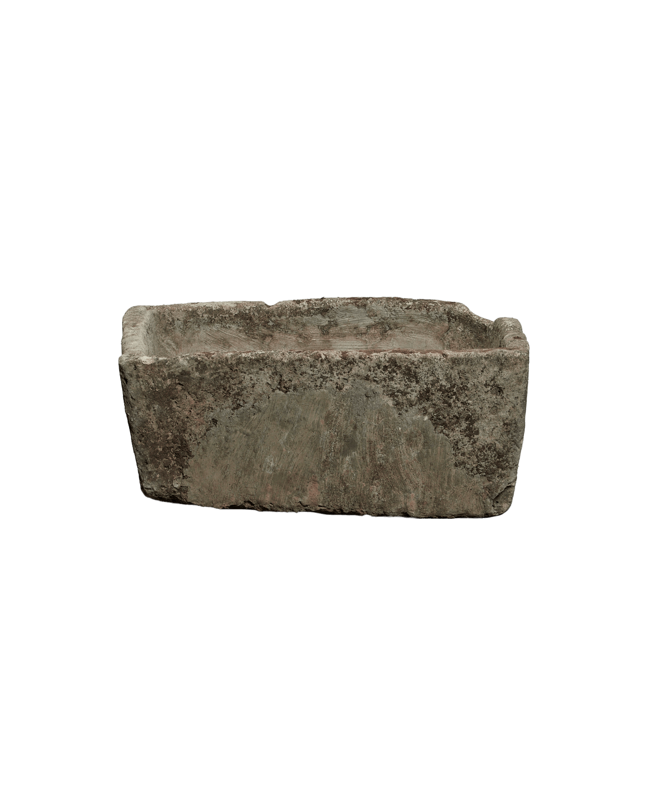 Vintage Limestone Trough - Rectangle from Indonesia - Planters, Fountains, & Water Features