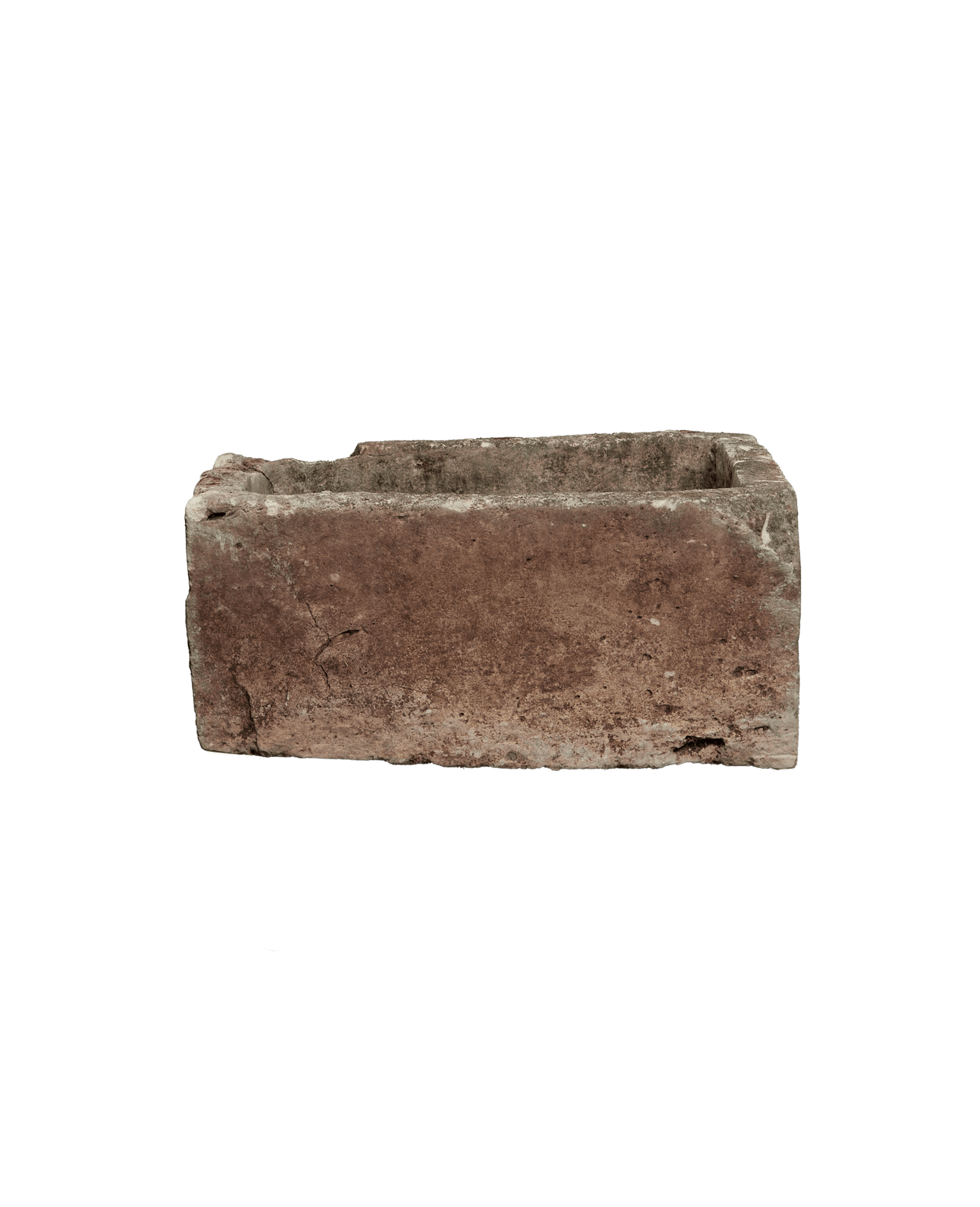 Vintage Limestone Trough - Rectangle from Indonesia - Planters, Fountains, & Water Features