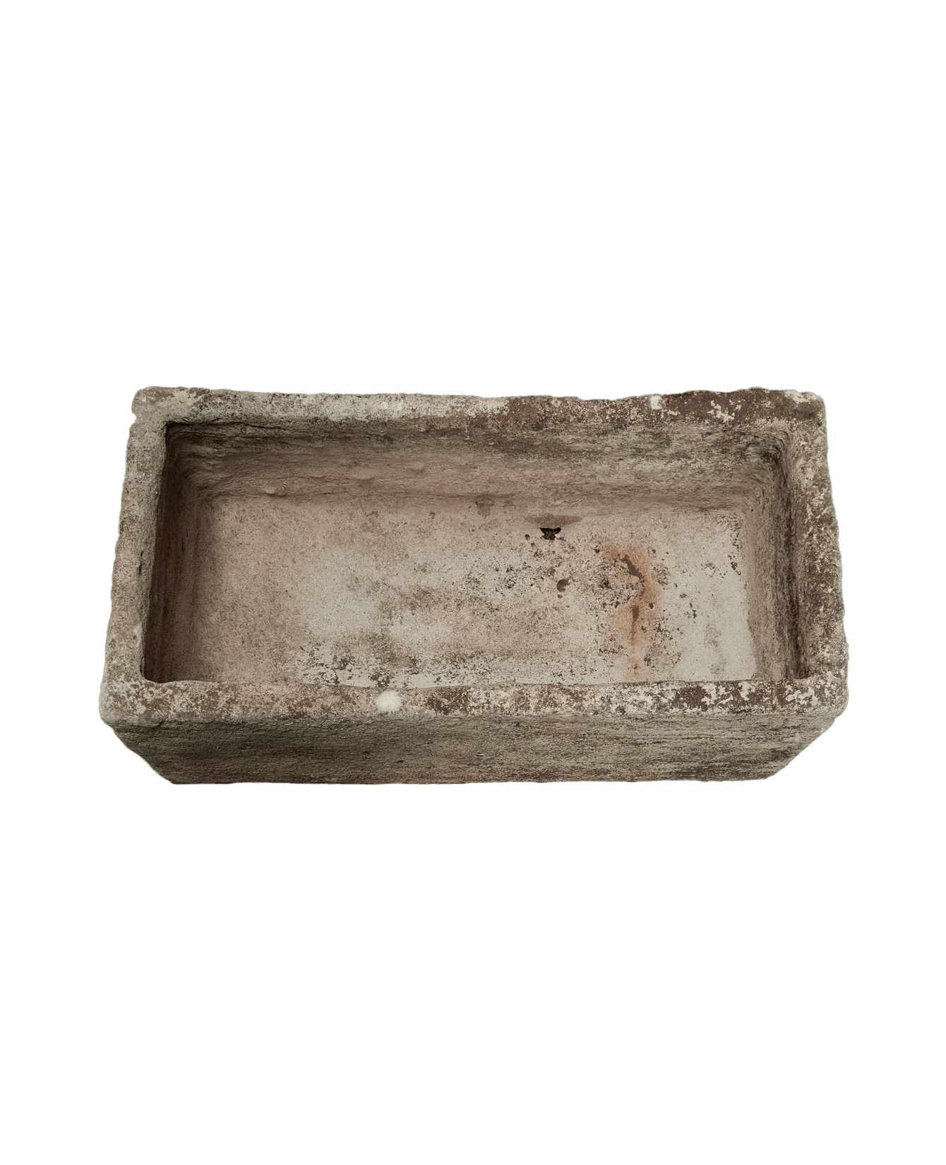 Vintage Limestone Trough - Rectangle from Indonesia - Planters, Fountains, & Water Features