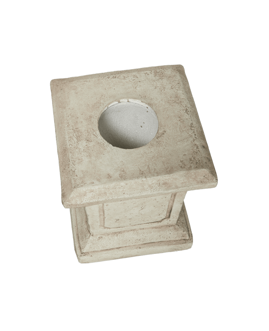 Reproduction Cast Pedestal from Domestic made of Cement