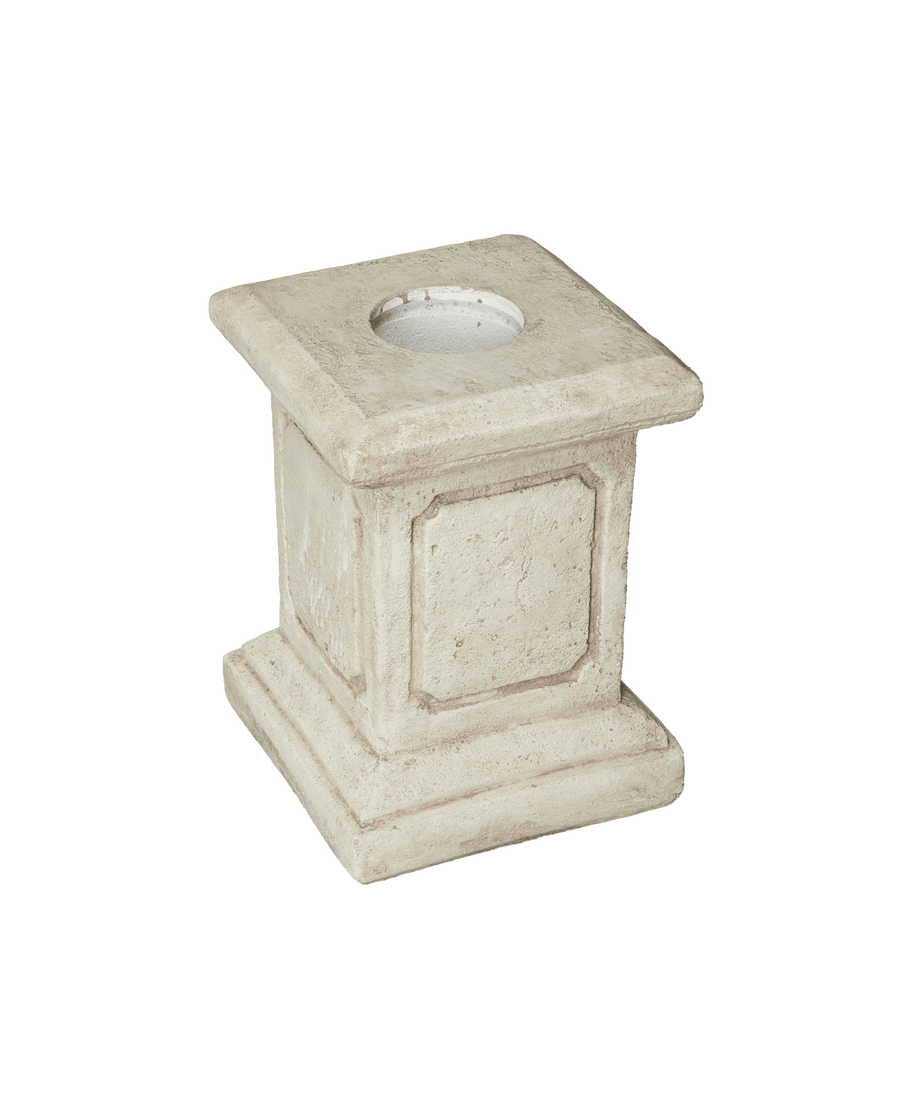 Reproduction Cast Pedestal from Domestic made of Cement