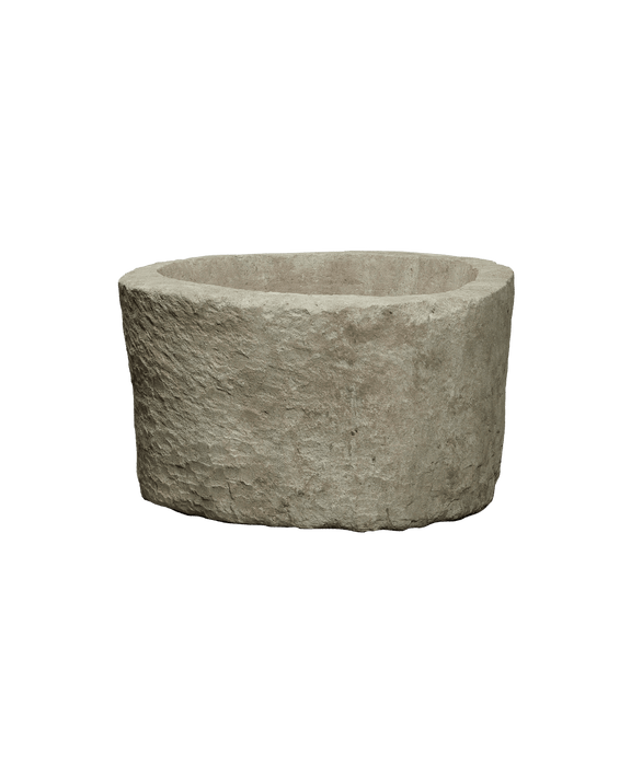 Limestone Trough - Round
