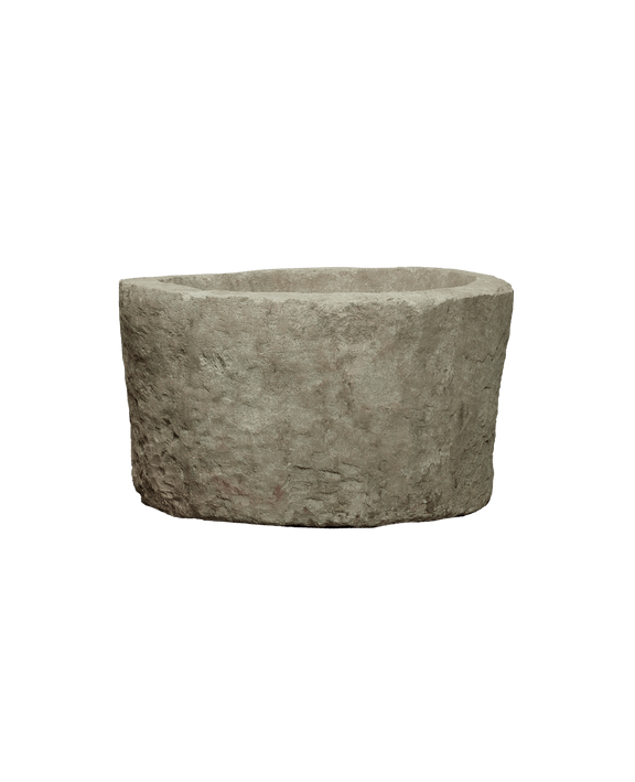 Limestone Trough - Round
