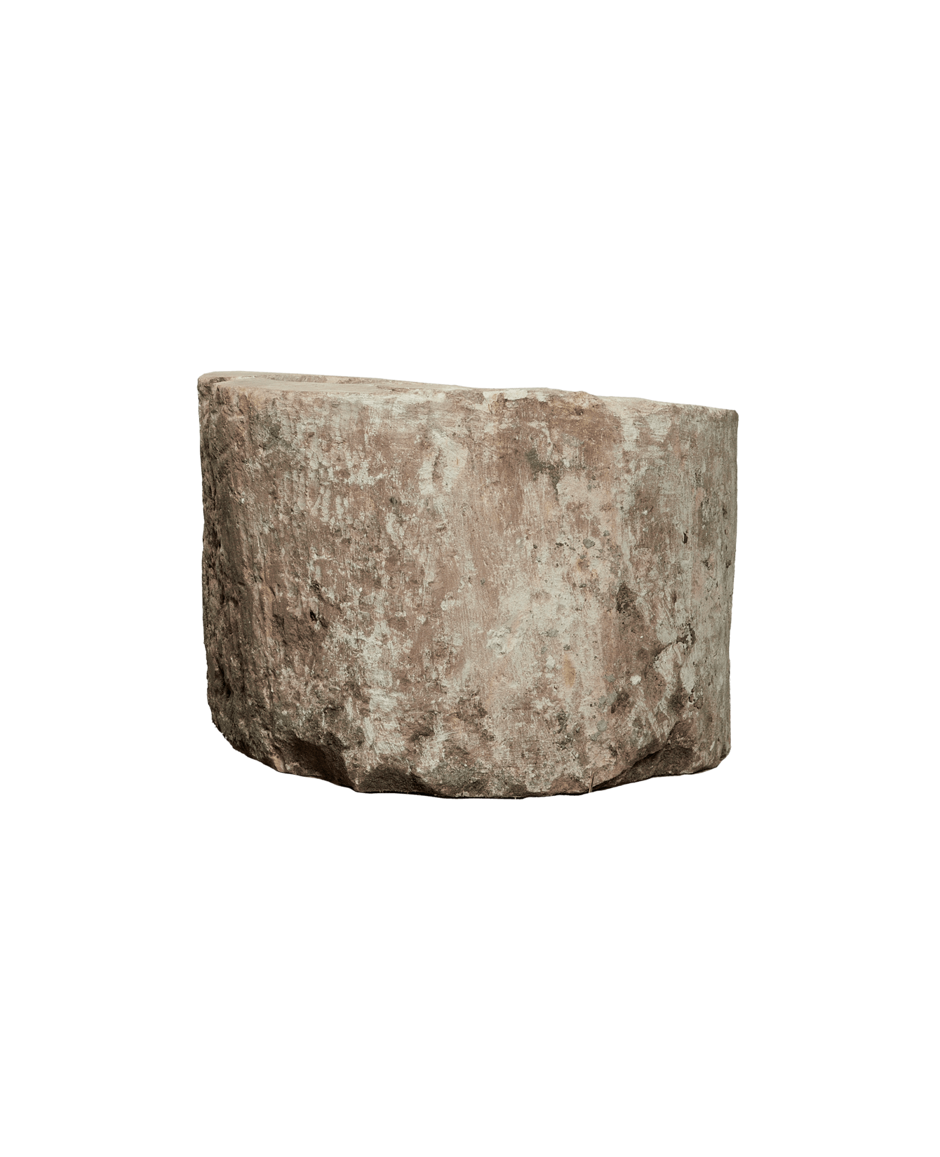 Vintage Limestone Trough - Round from Indonesia - Planters, Fountains, & Water Features