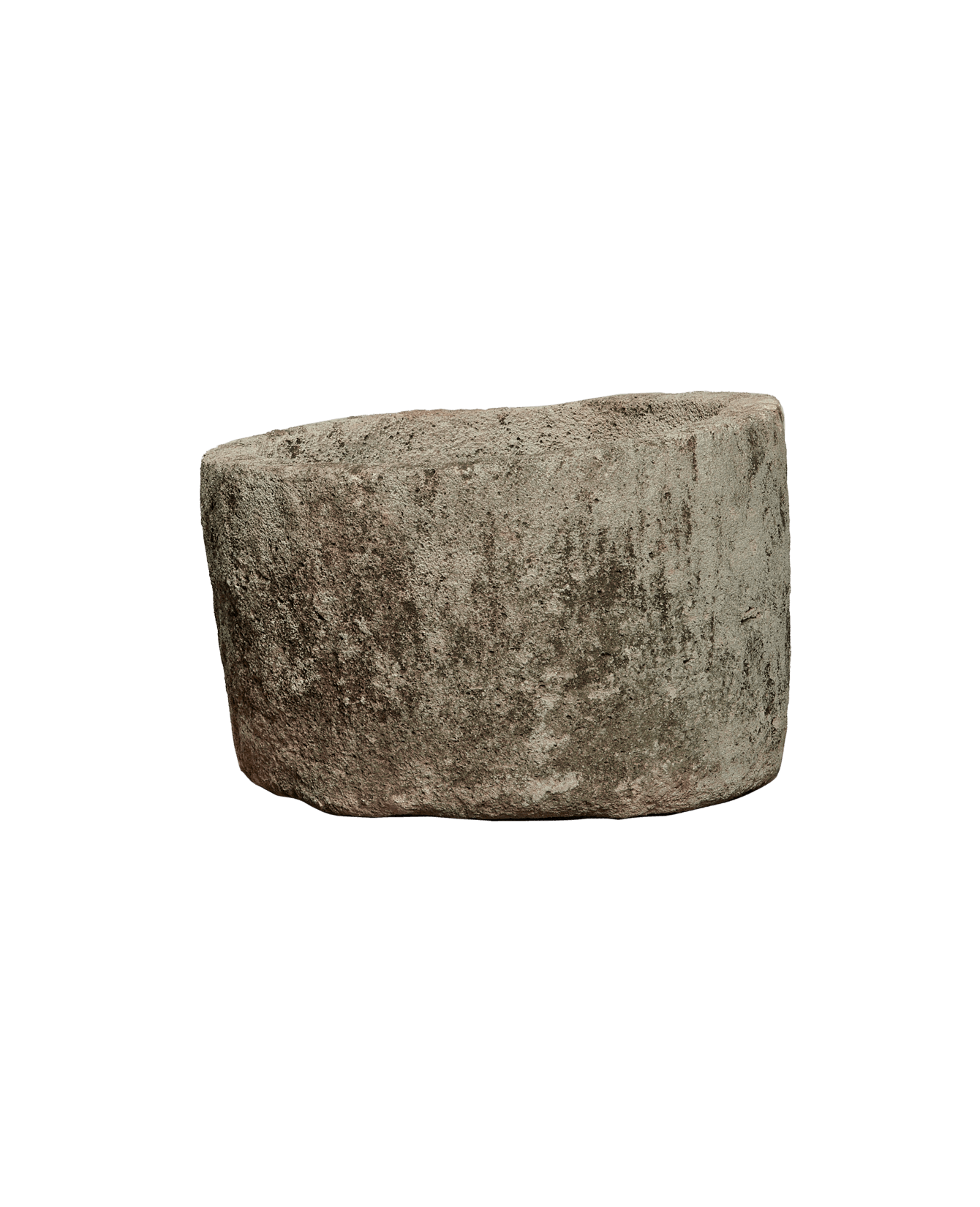 Vintage Limestone Trough - Round from Indonesia - Planters, Fountains, & Water Features