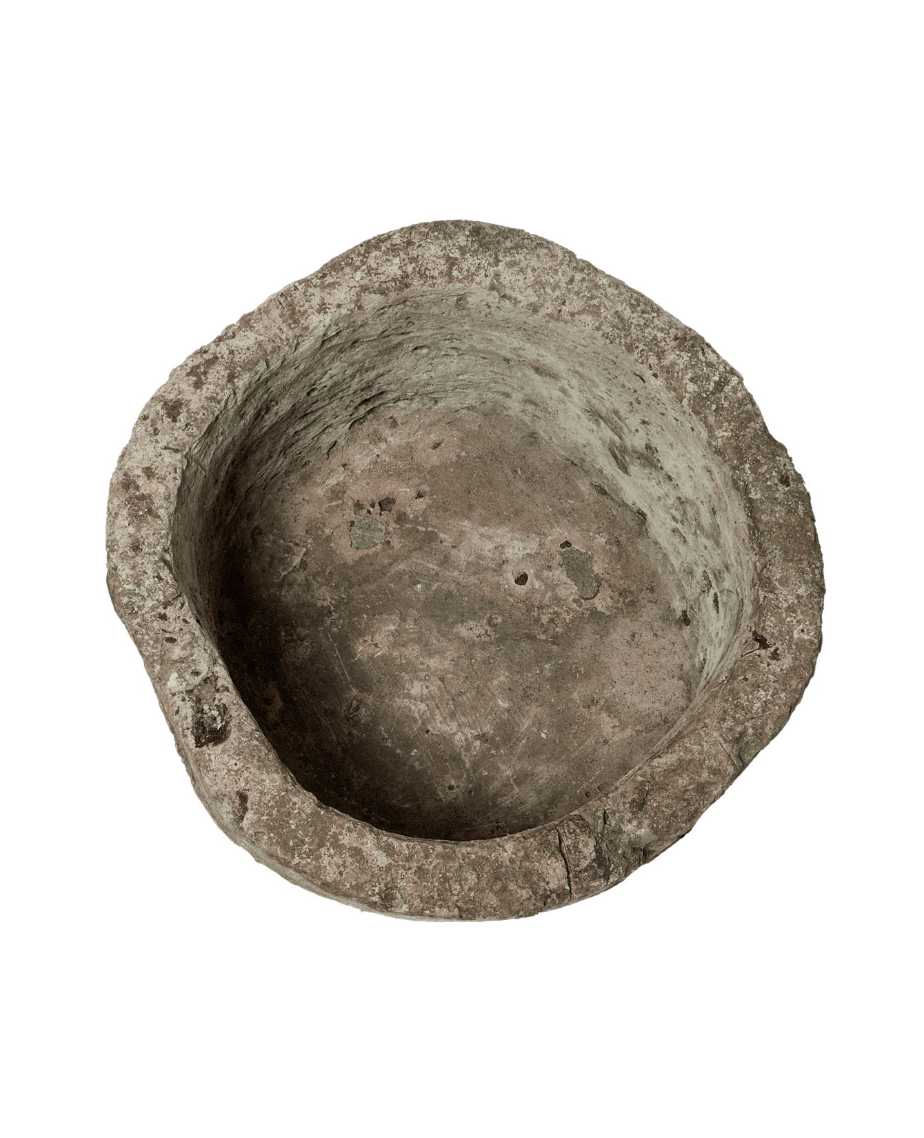 Vintage Limestone Trough - Round from Indonesia - Planters, Fountains, & Water Features