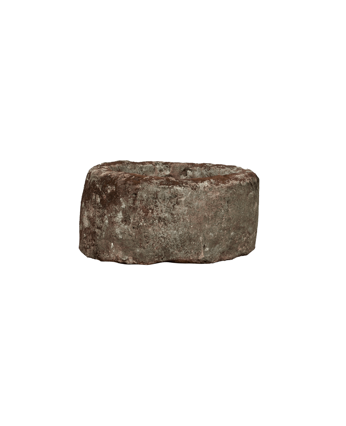 Vintage Limestone Trough - Round from Indonesia - Planters, Fountains, & Water Features