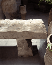 Limestone Bench