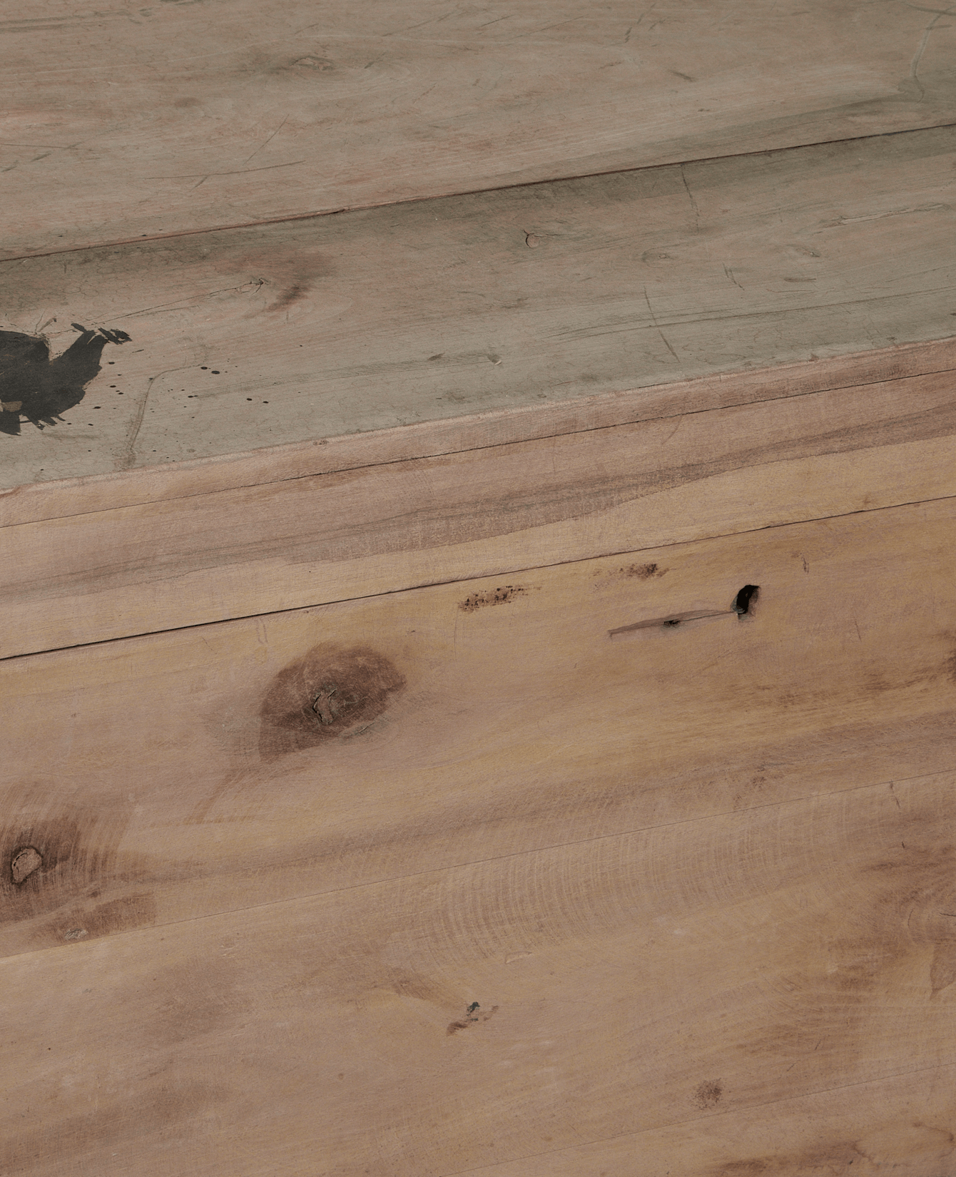 Antique Wood Chest from Turkey made of Wood