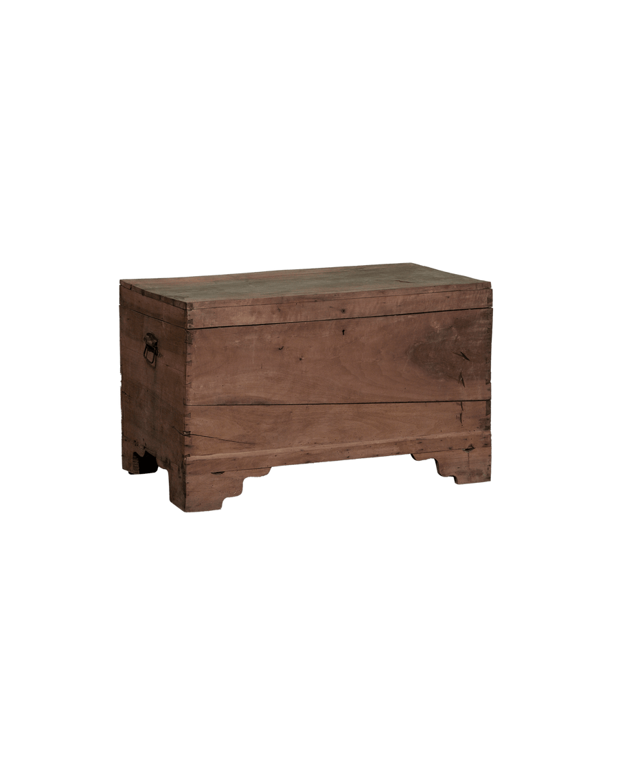 Antique Wood Chest from Turkey made of Wood