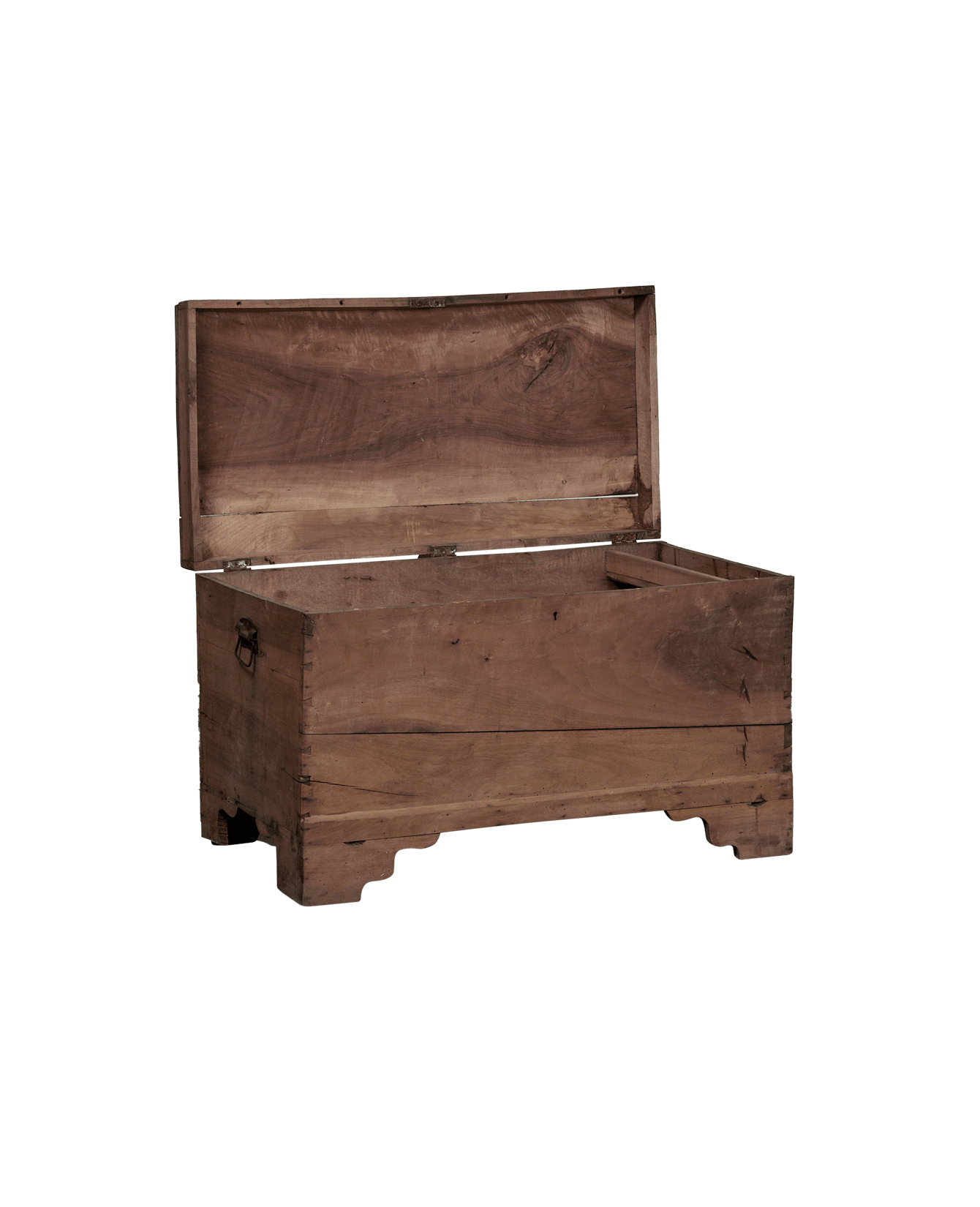 Antique Wood Chest from Turkey made of Wood