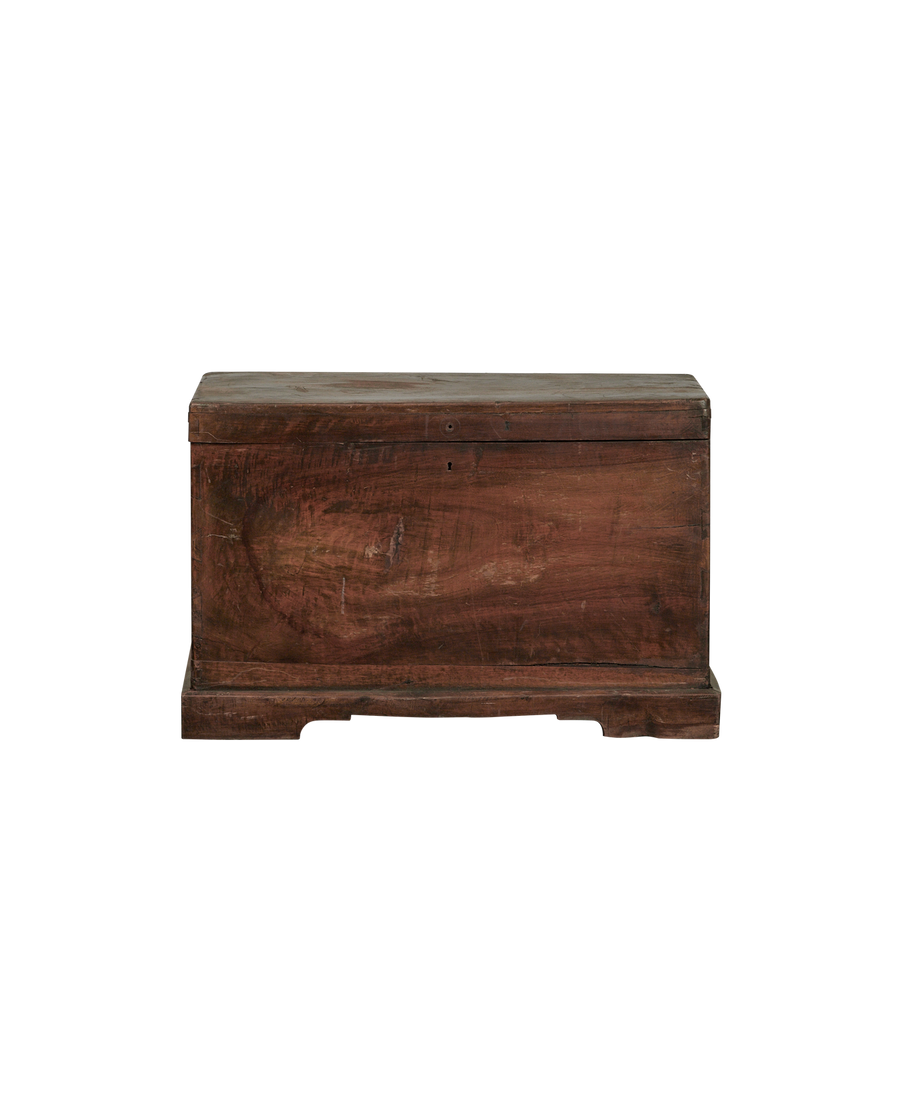 Antique Wood Chest from Turkey made of Wood