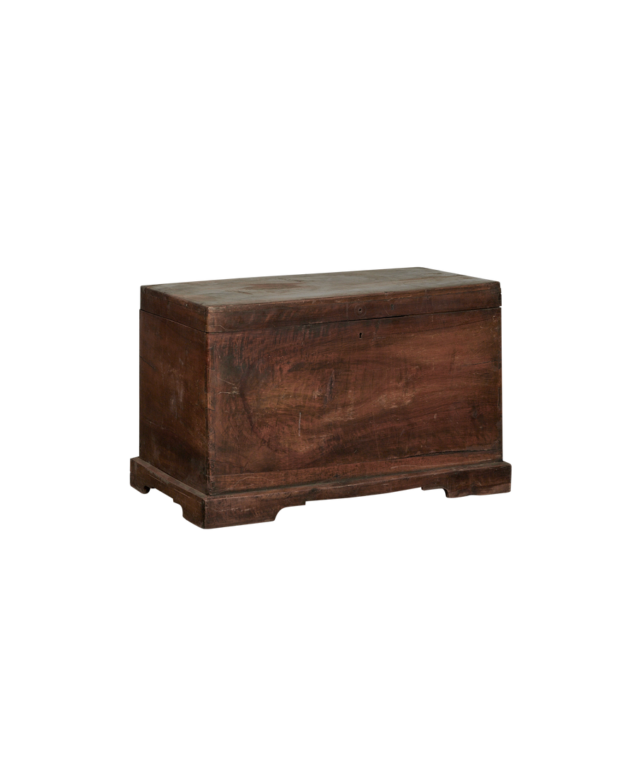 Antique Wood Chest from Turkey made of Wood