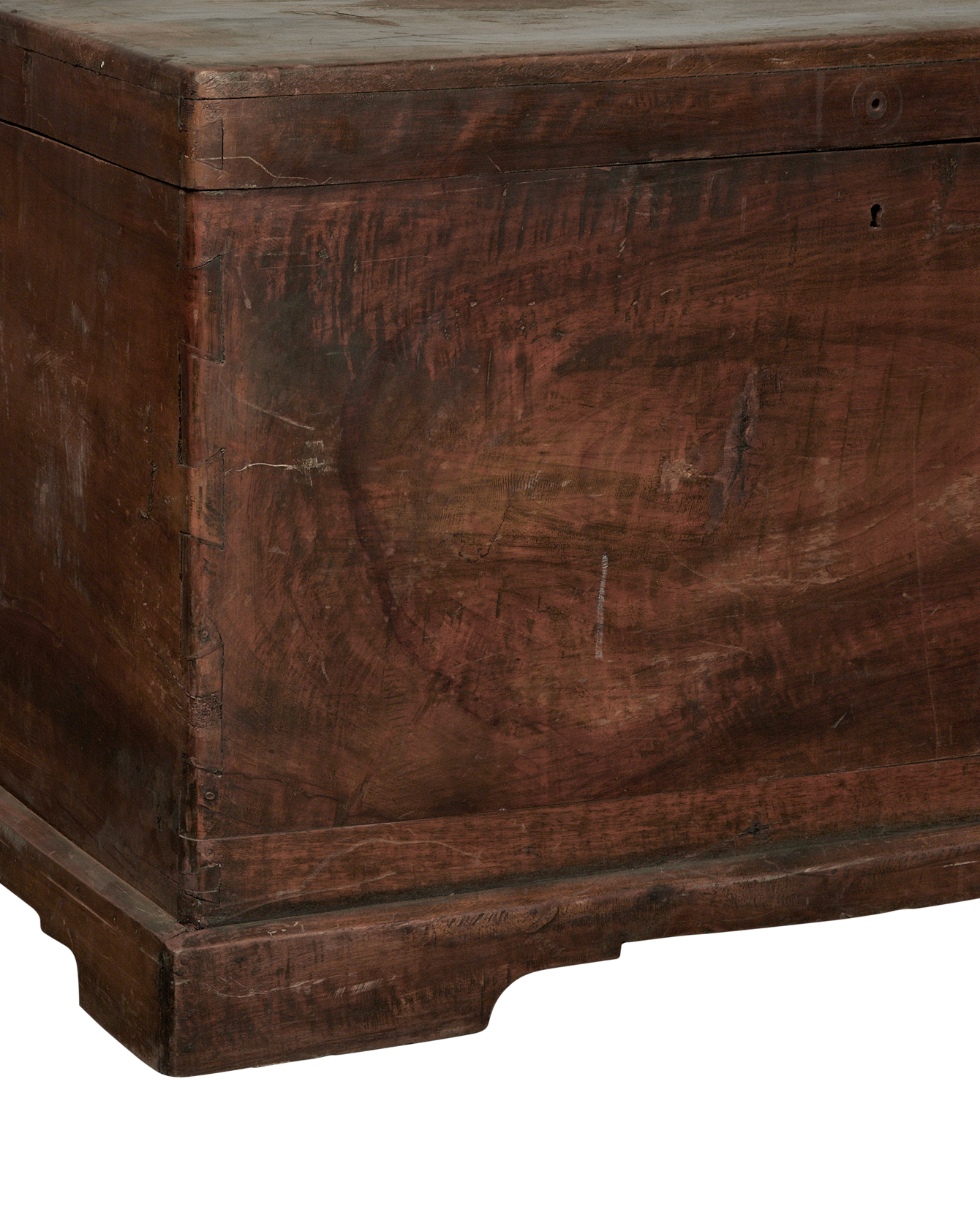 Antique Wood Chest from Turkey made of Wood