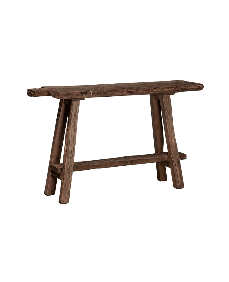 Chestnut Wood Console