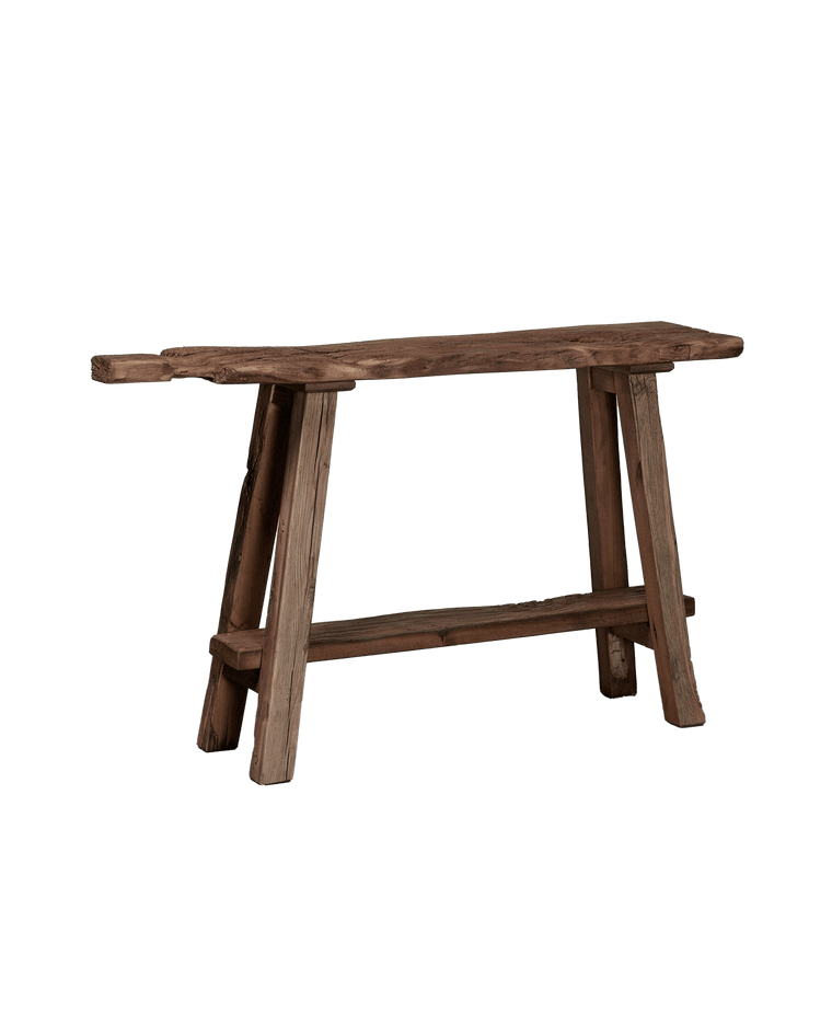 Chestnut Wood Console