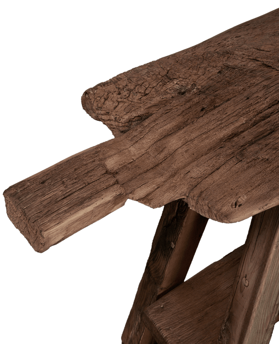 Chestnut Wood Console