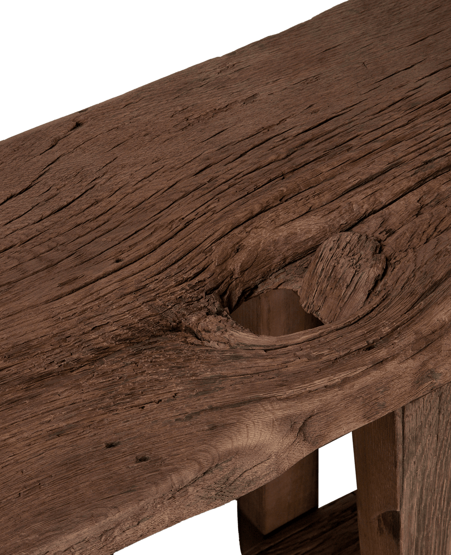 Reclaimed Chestnut Wood Console from Turkey made of Wood