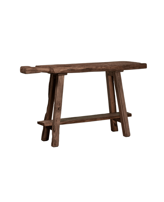 Chestnut Wood Console