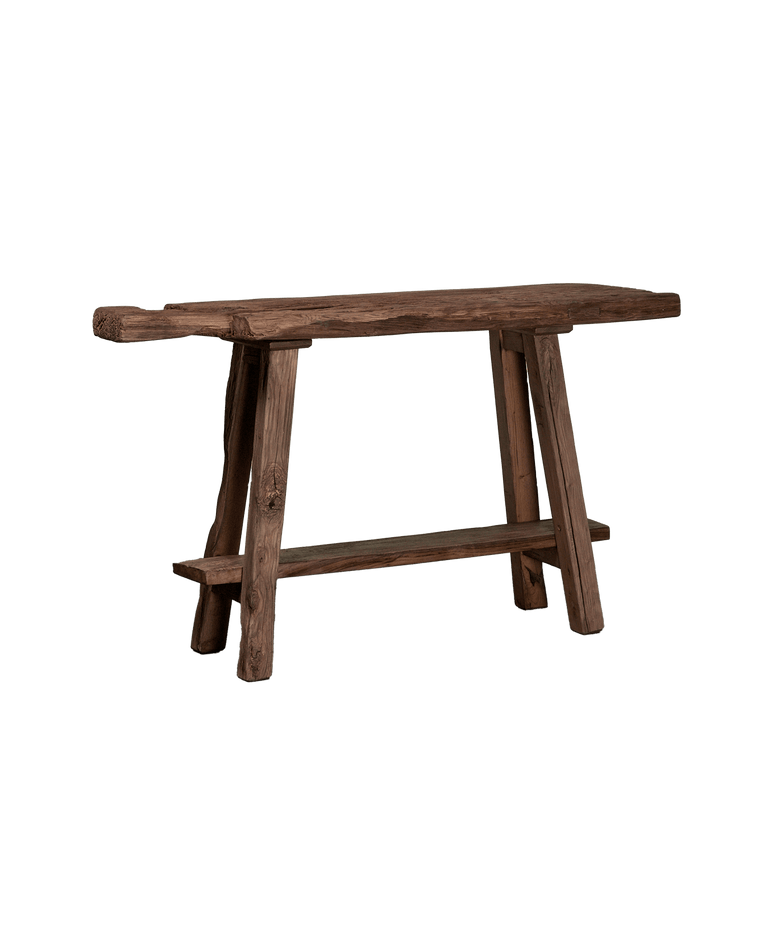 Chestnut Wood Console