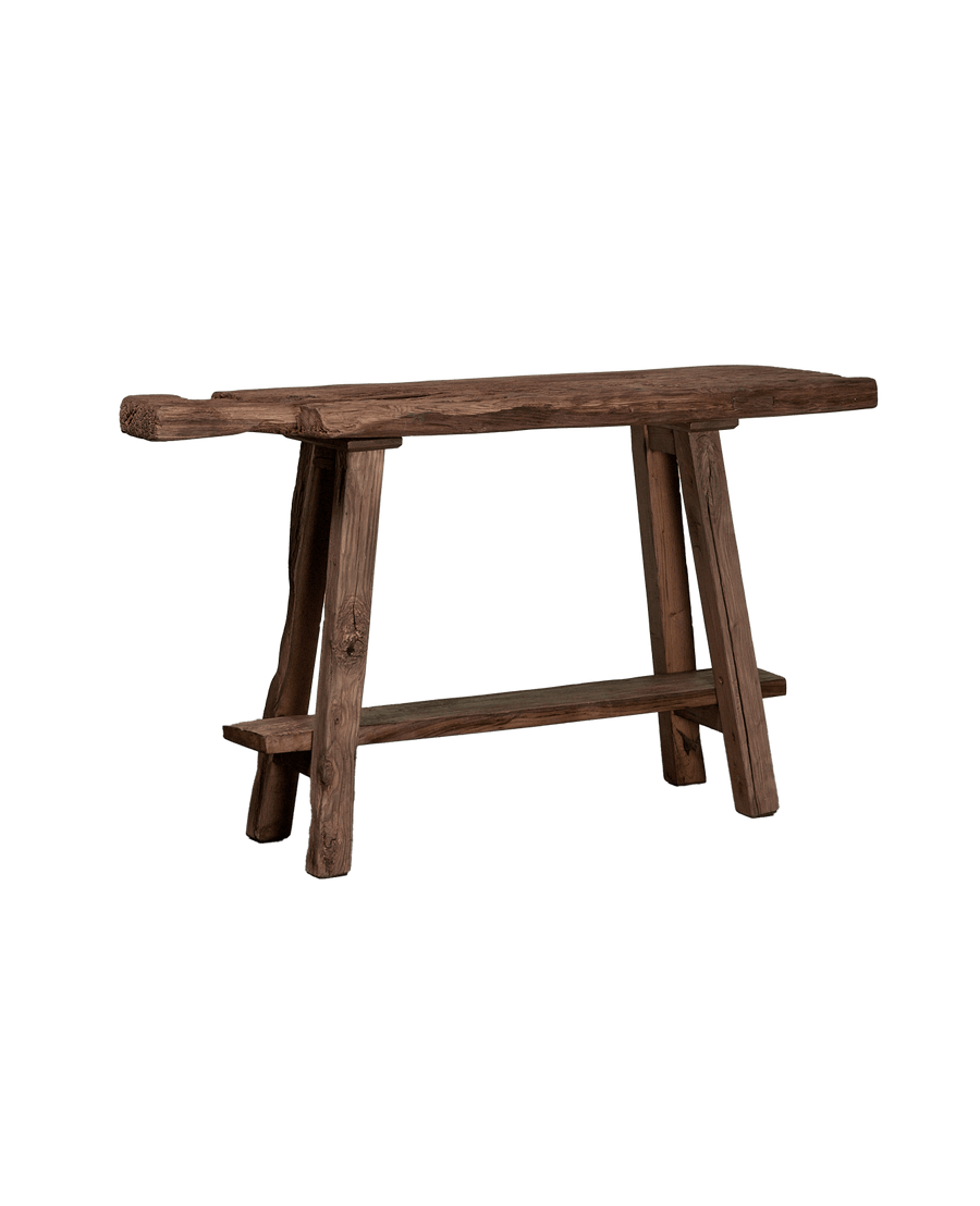 Designed Chestnut Wood Console from Turkey made of Wood