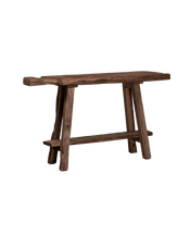 Chestnut Wood Console