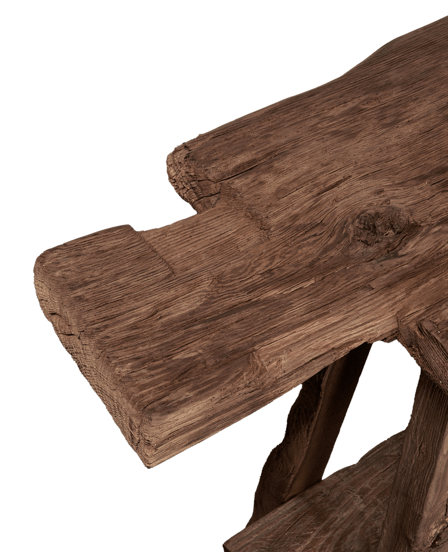 Designed Chestnut Wood Console from Turkey made of Wood
