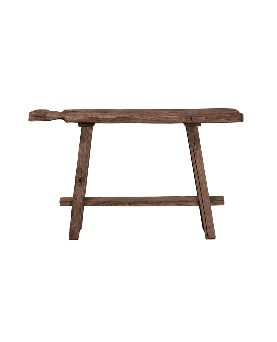 Designed Chestnut Wood Console from Turkey made of Wood