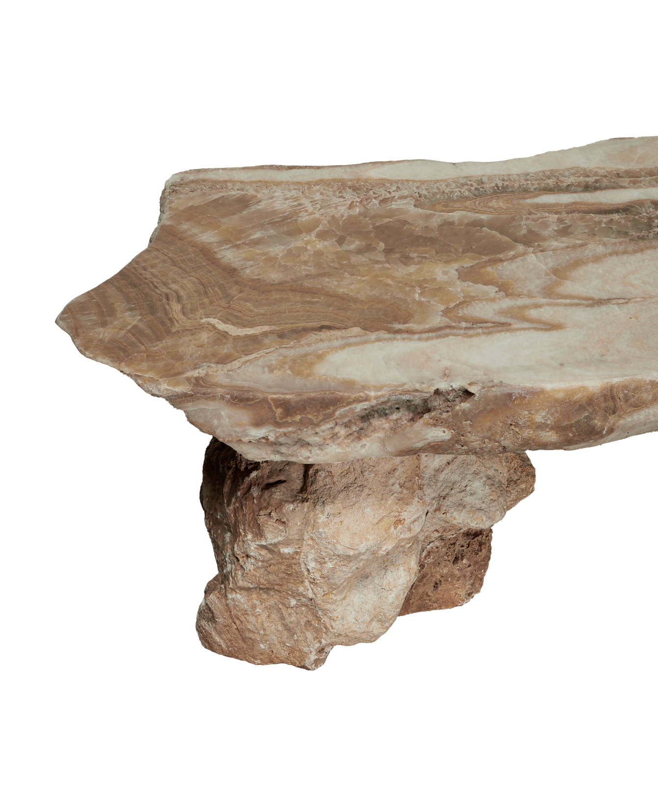 Designed Onyx Bench from Indonesia made of Onyx