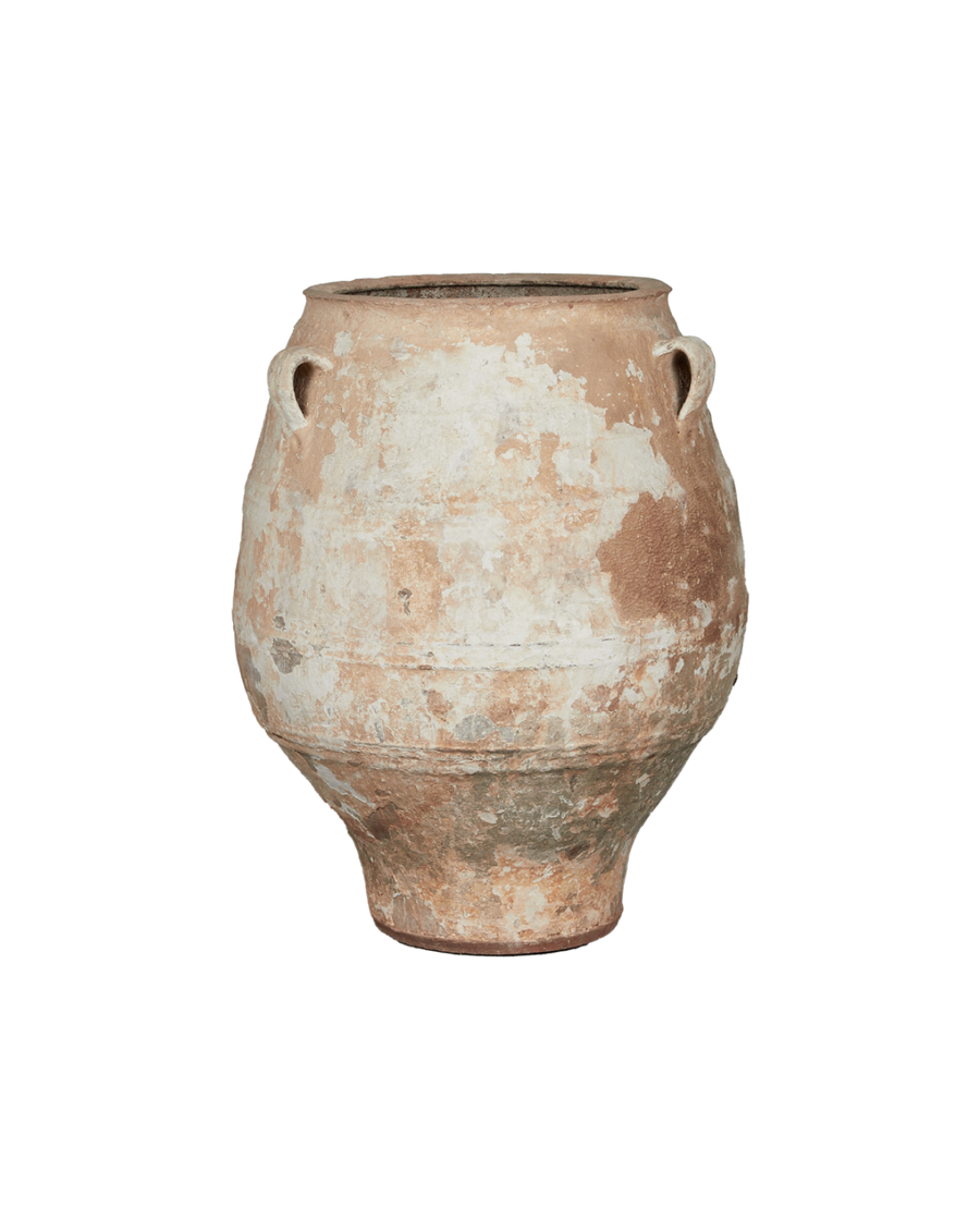 Antique Pithari Pot from Greece made of Clay