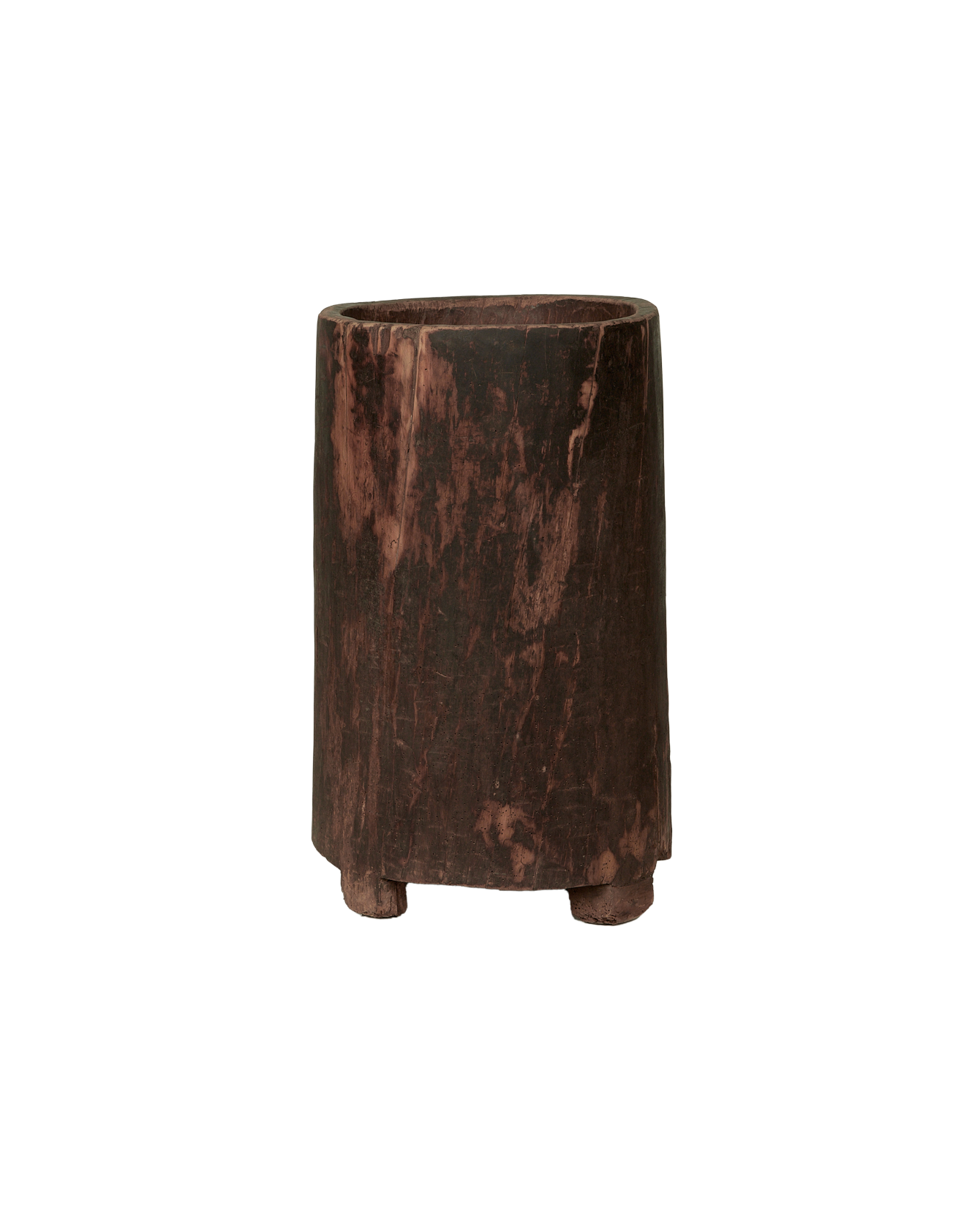 Antique Nagaland Planter from India made of Wood