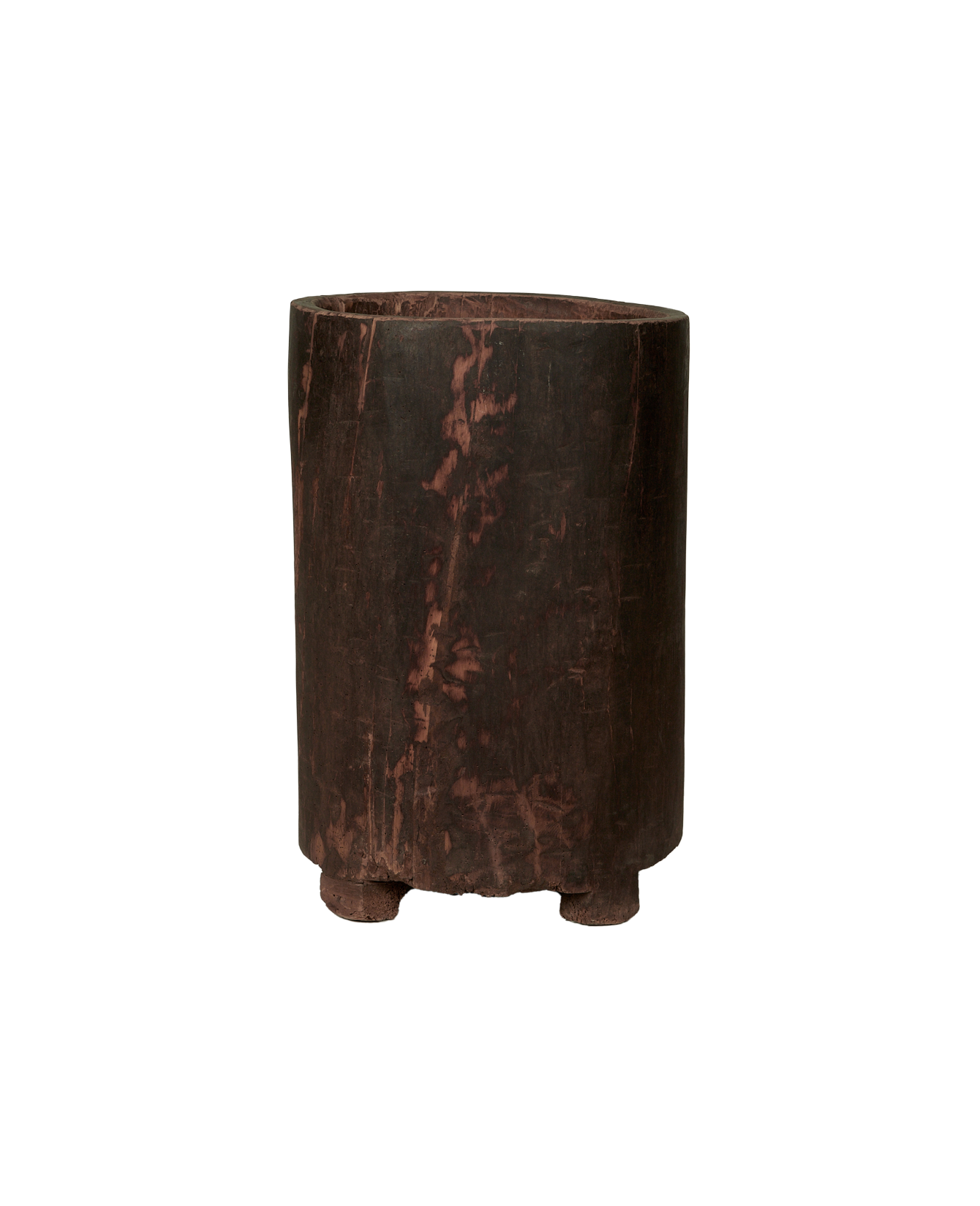 Antique Nagaland Planter from India made of Wood