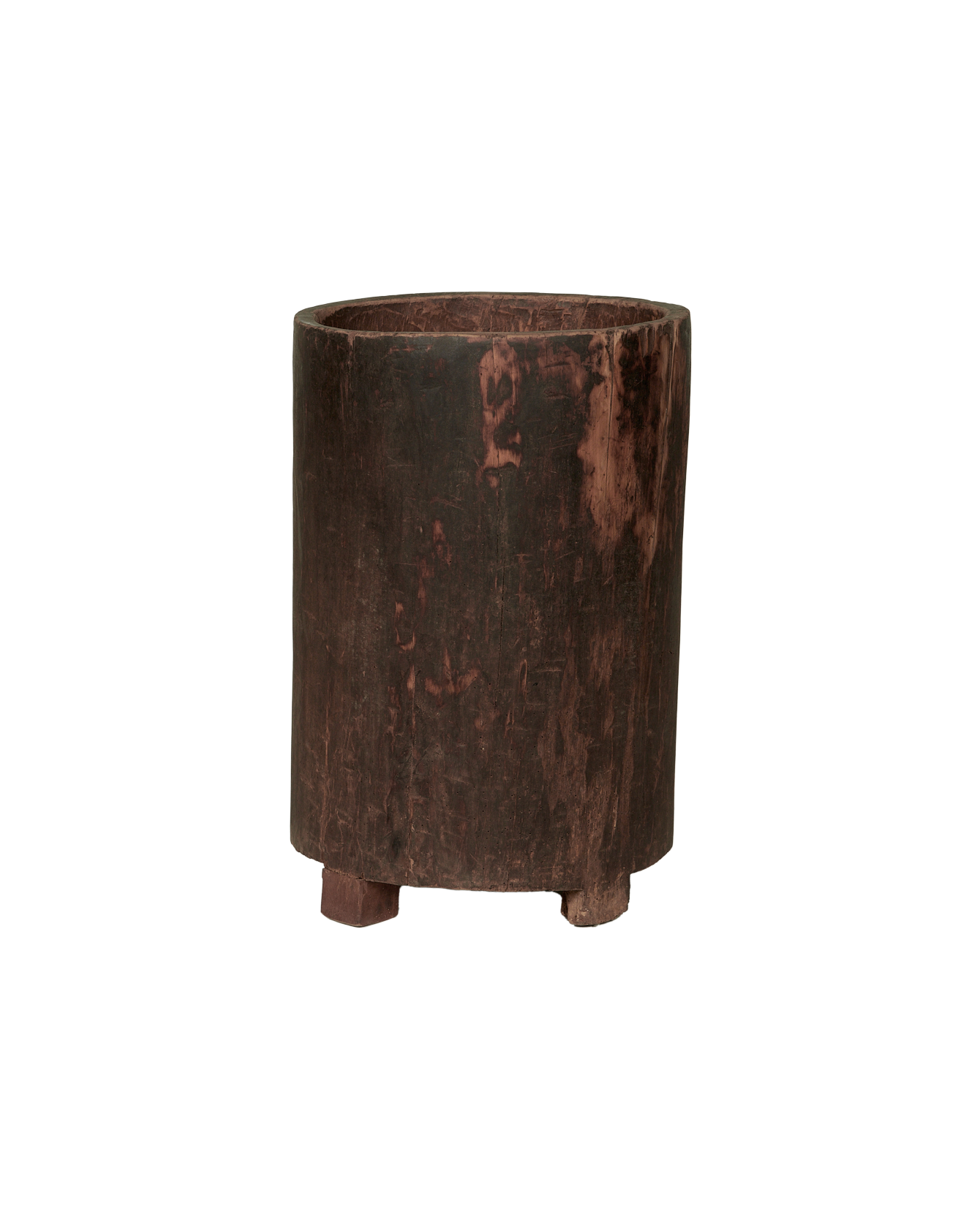 Antique Nagaland Planter from India made of Wood