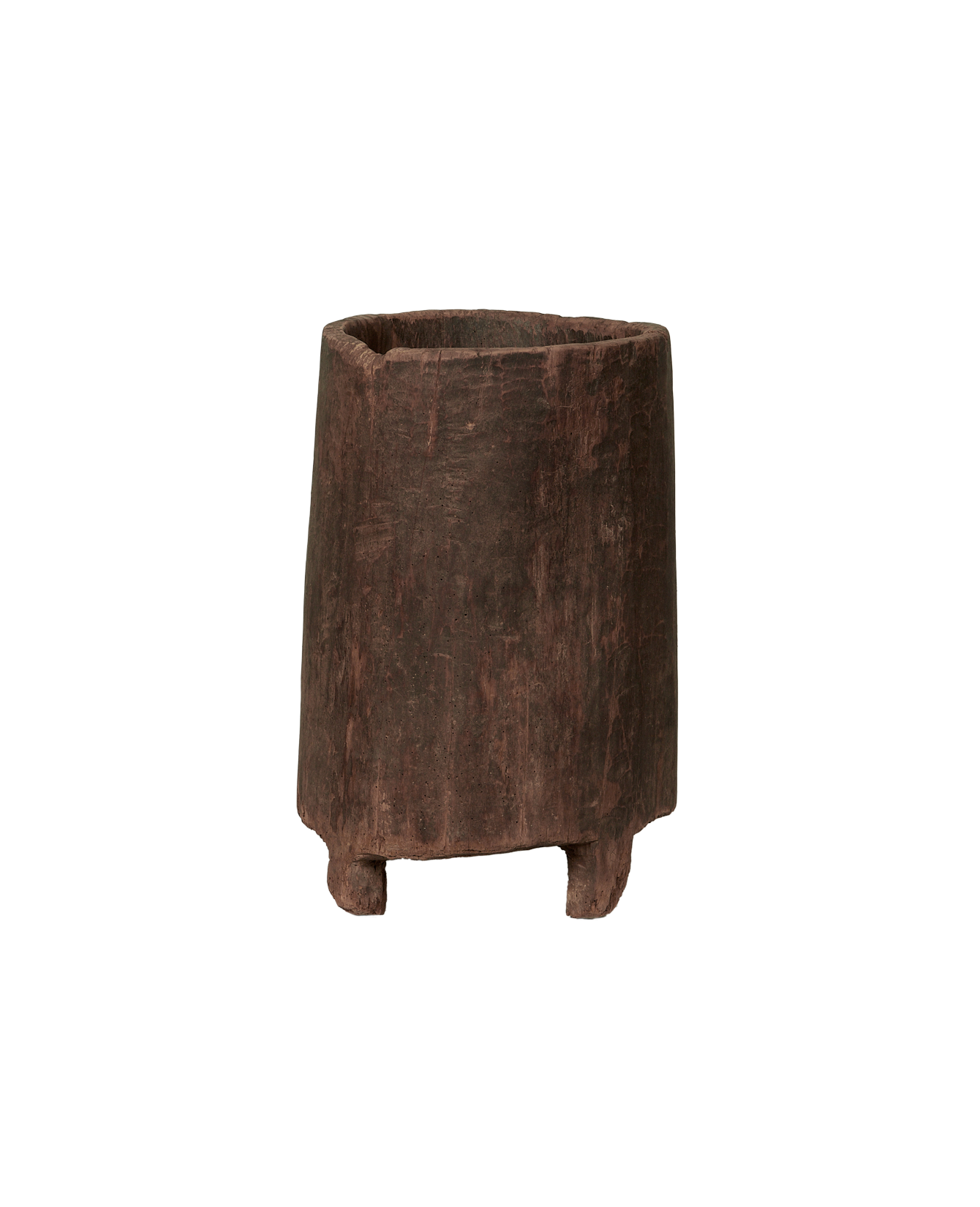 Antique Nagaland Planter from India made of Wood