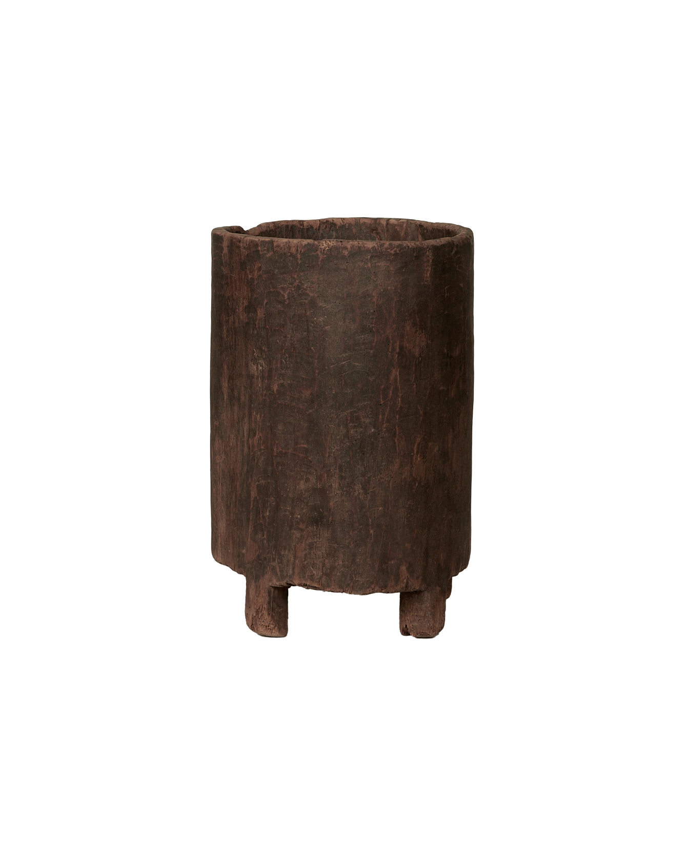 Antique Nagaland Planter from India made of Wood