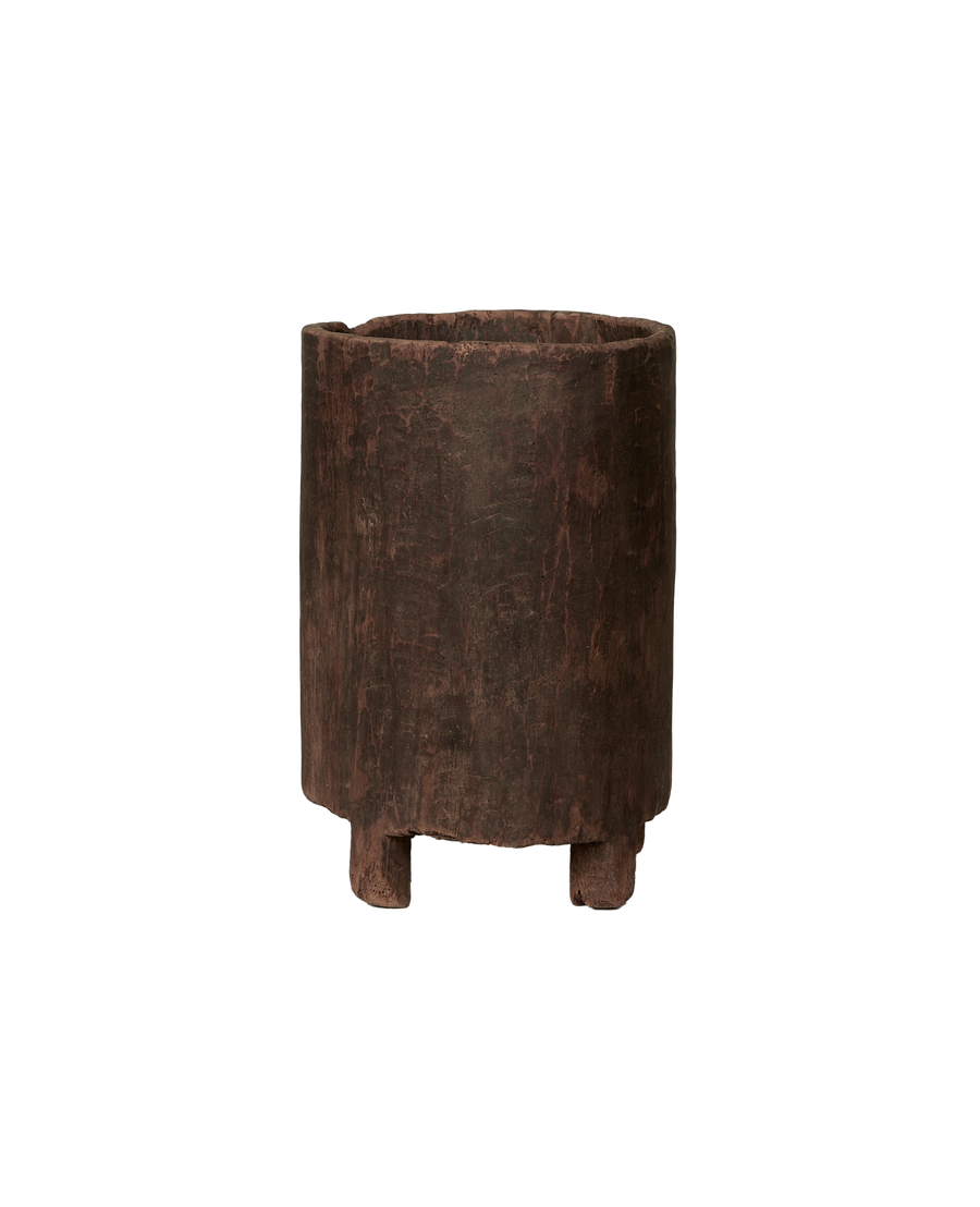 Antique Nagaland Planter from India made of Wood