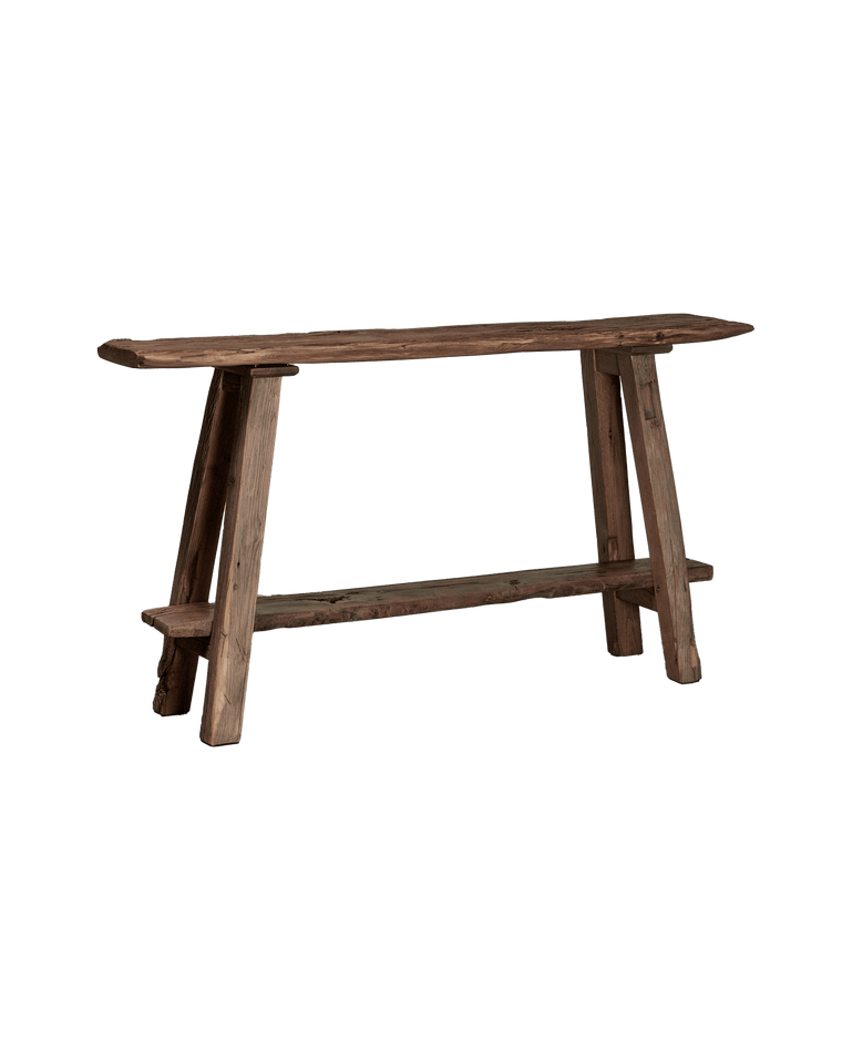 Chestnut Wood Console