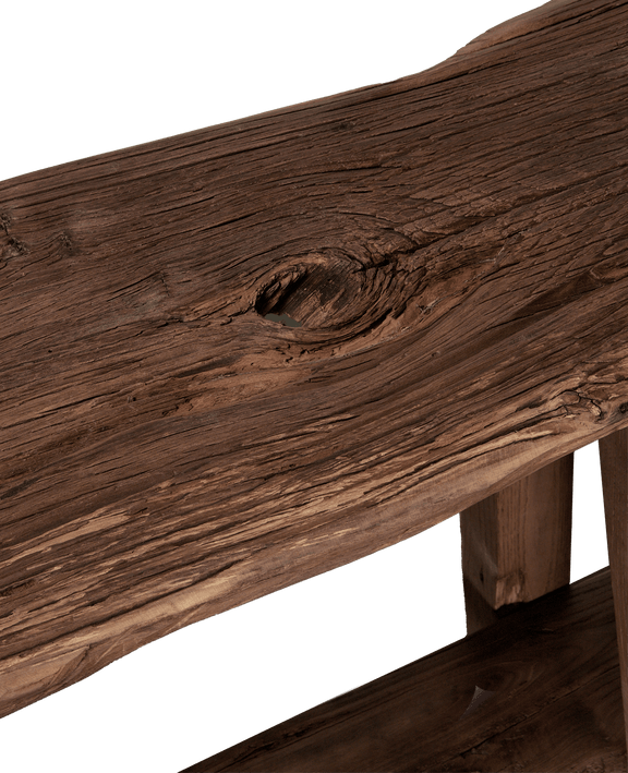 Chestnut Wood Console