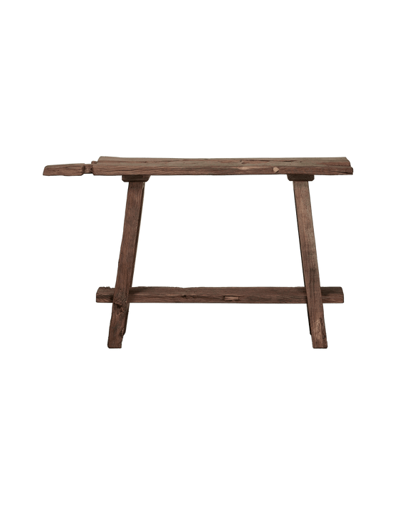 Chestnut Wood Console