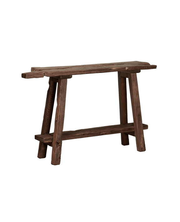 Chestnut Wood Console
