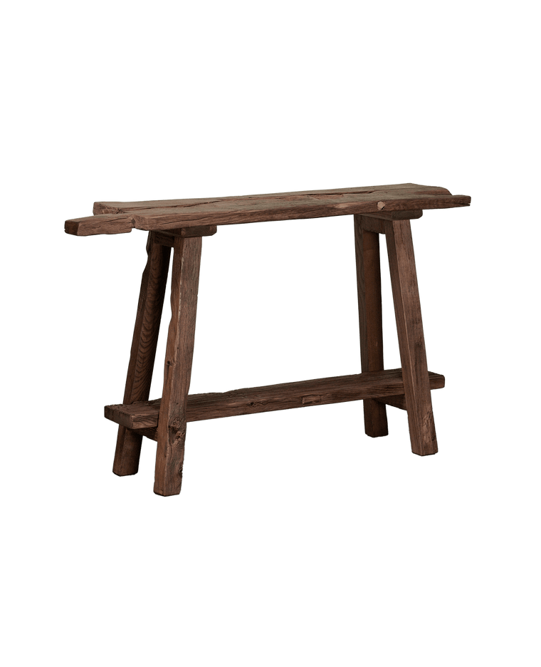 Chestnut Wood Console