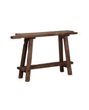 Chestnut Wood Console