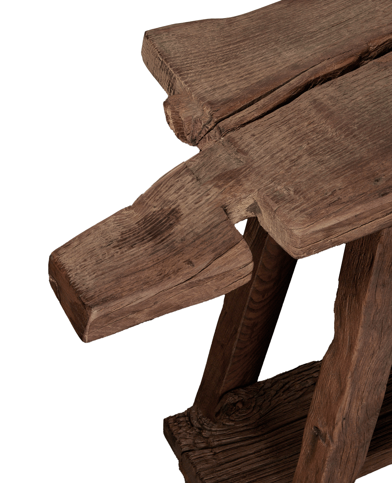 Designed Chestnut Wood Console from Turkey made of Wood