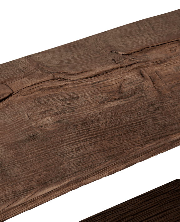 Chestnut Wood Console